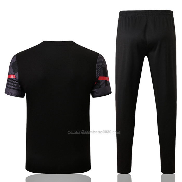 Chandal del AC Milan Manga Corta 2022-2023 Gris